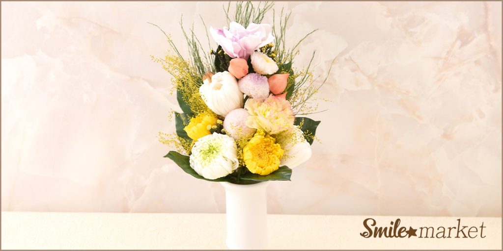 Smile★marketプリザーブドフラワー 仏花 千華遥